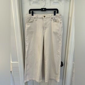 Wide Leg Cream Pant - Universal Thread